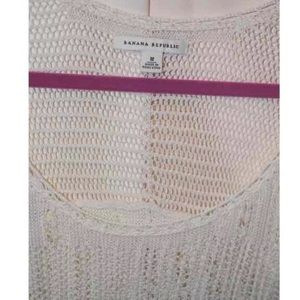 Banana Republic Women's Medium Crochet Blouse